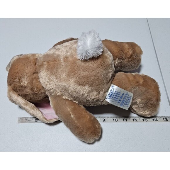 Build a Bear Rabbit 14 inch Plush Easter Bunny Brown Stuffed Animal Toy BAB - Picture 6 of 7
